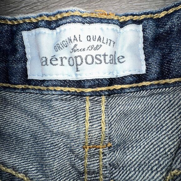AEROPOSTALE WOMEN’S JEAN SHORTS IN SIZE 5/6 They are 100% Cotton - Picture 3 of 5